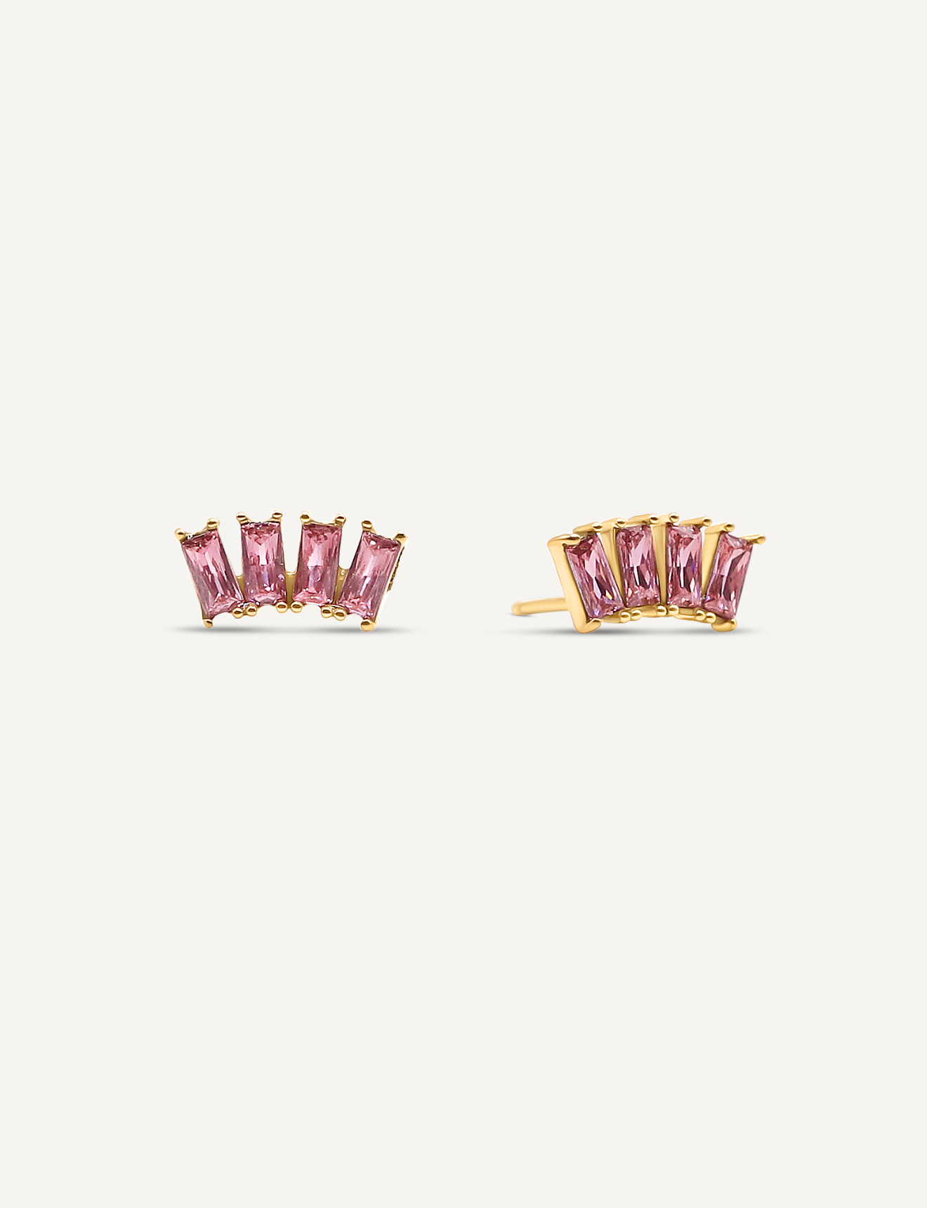 Cassie Four Stone Studs