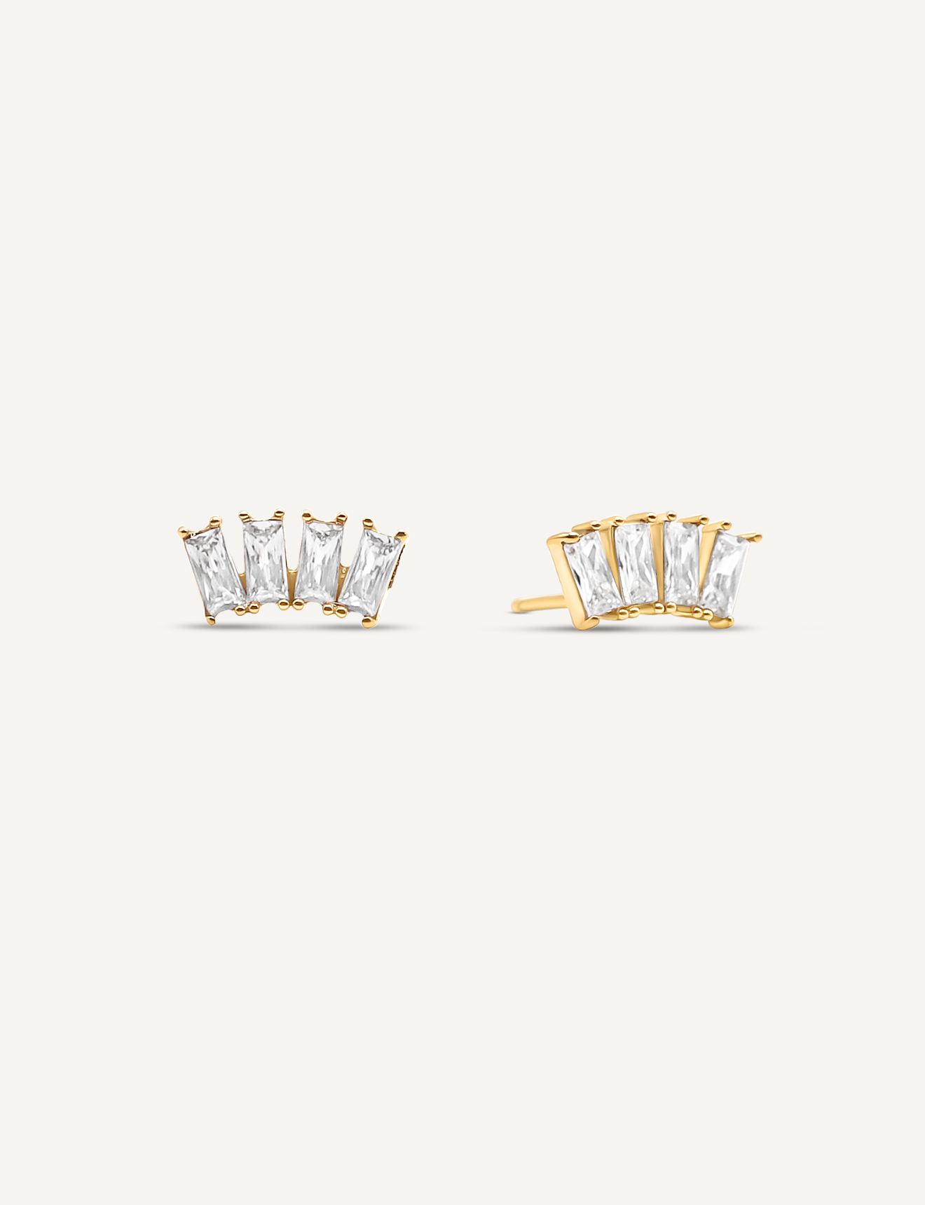 Cassie Four Stone Studs