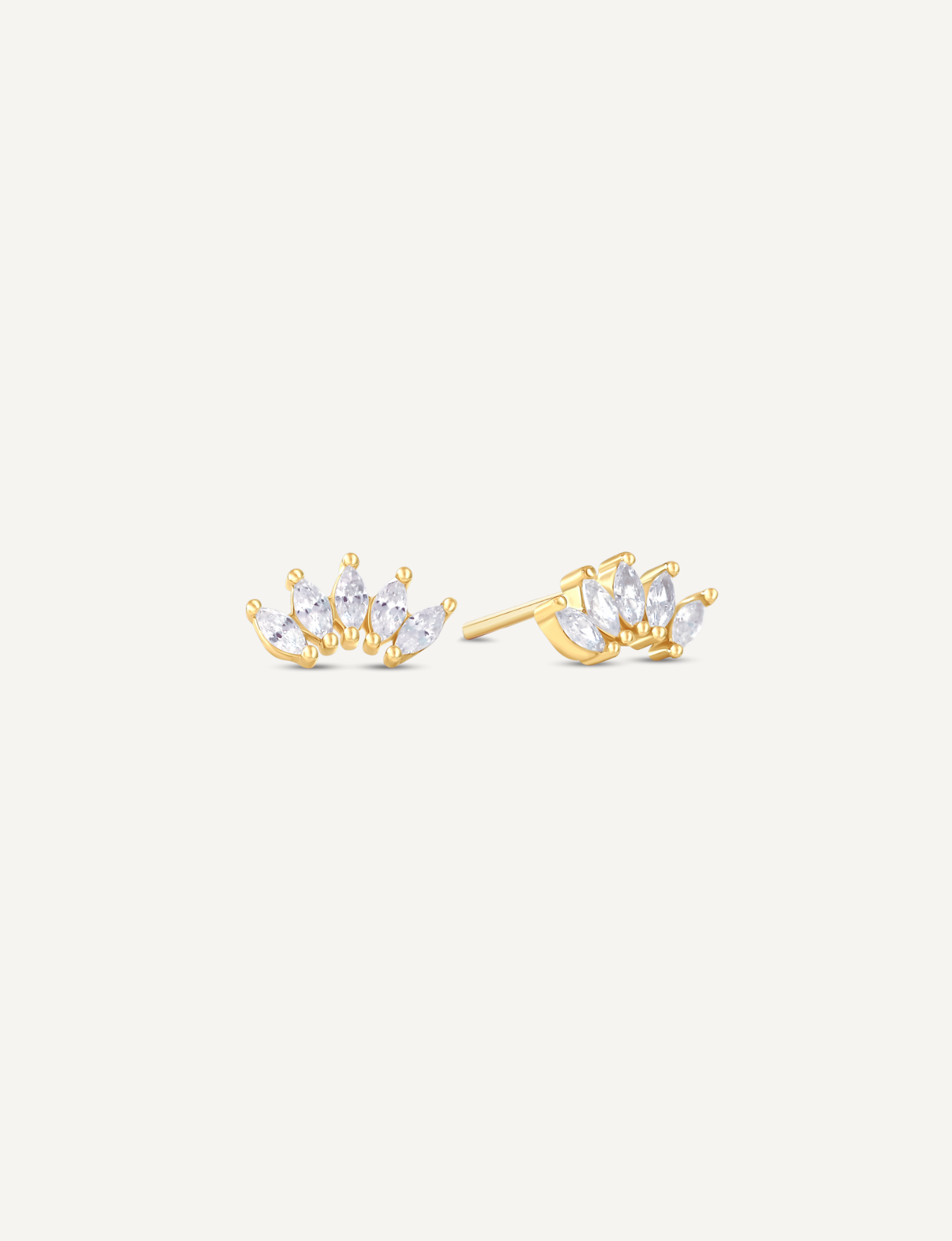 Bella Crown Studs