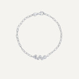 Bezel Floating Bracelet