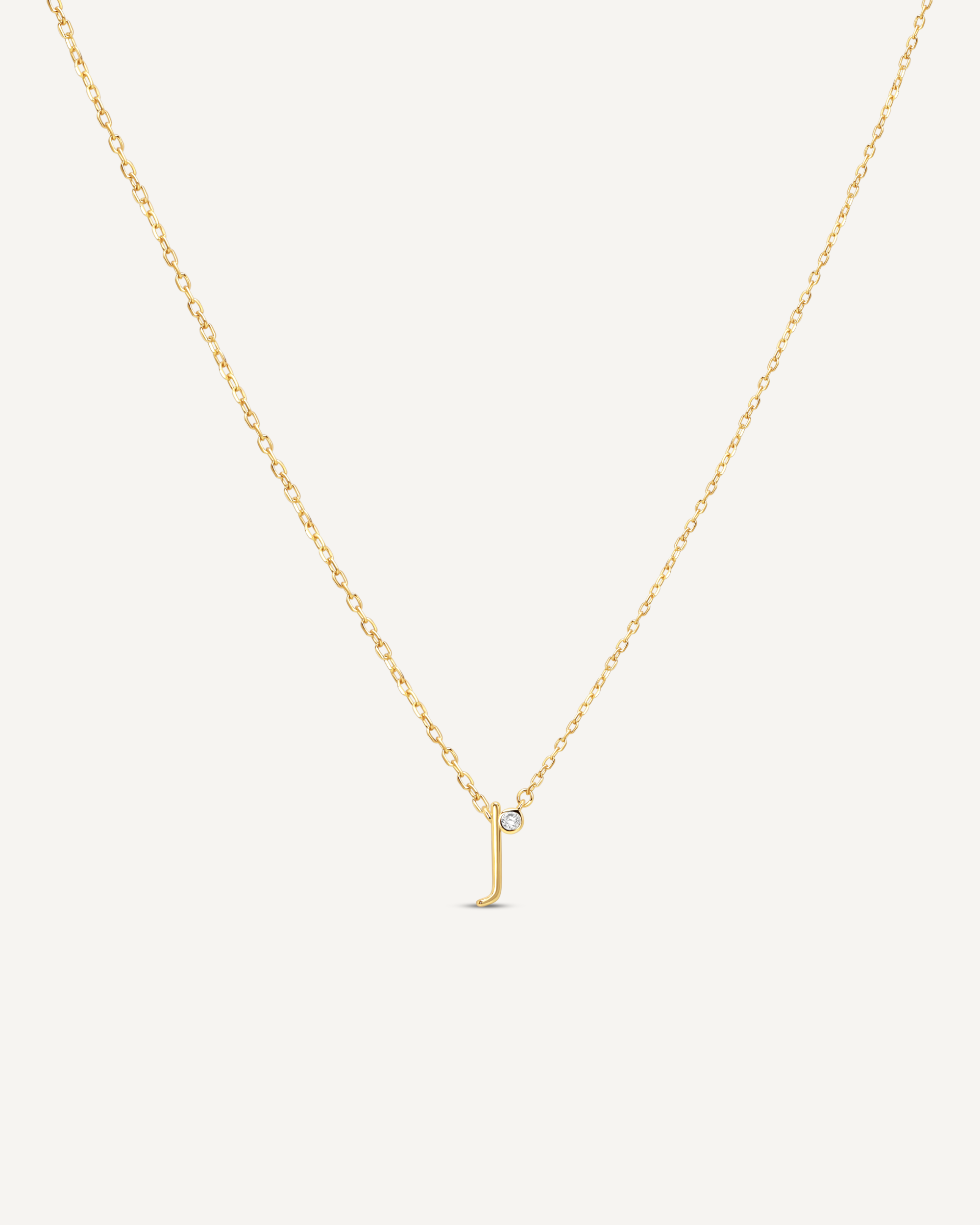 Identity Initial Necklace