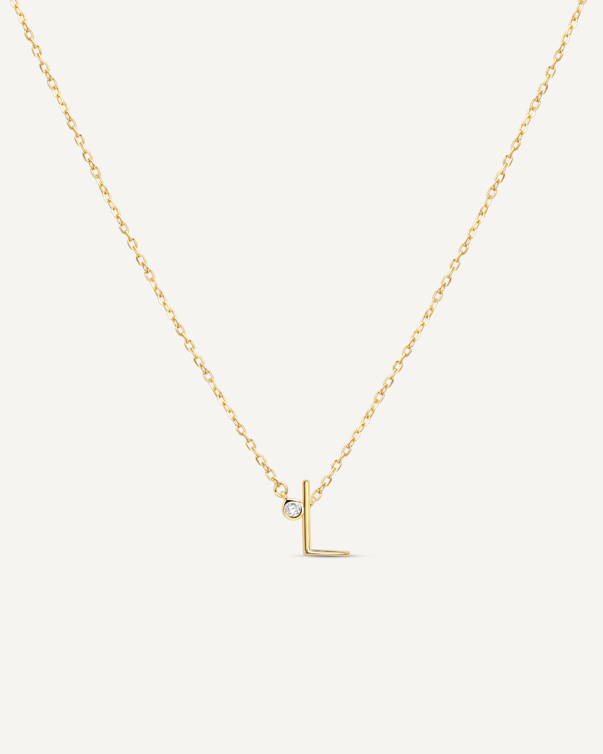 Identity Initial Necklace