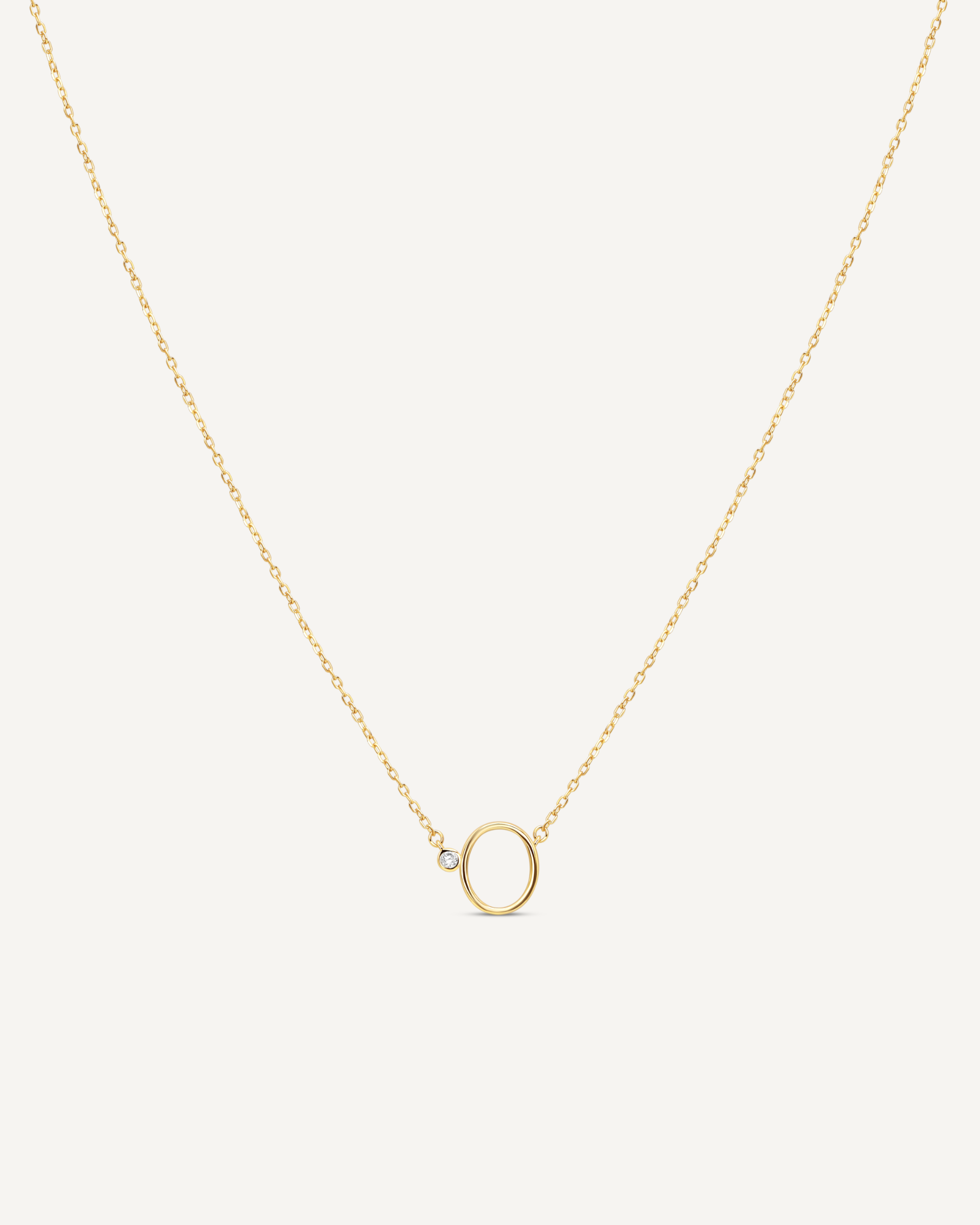 Identity Initial Necklace