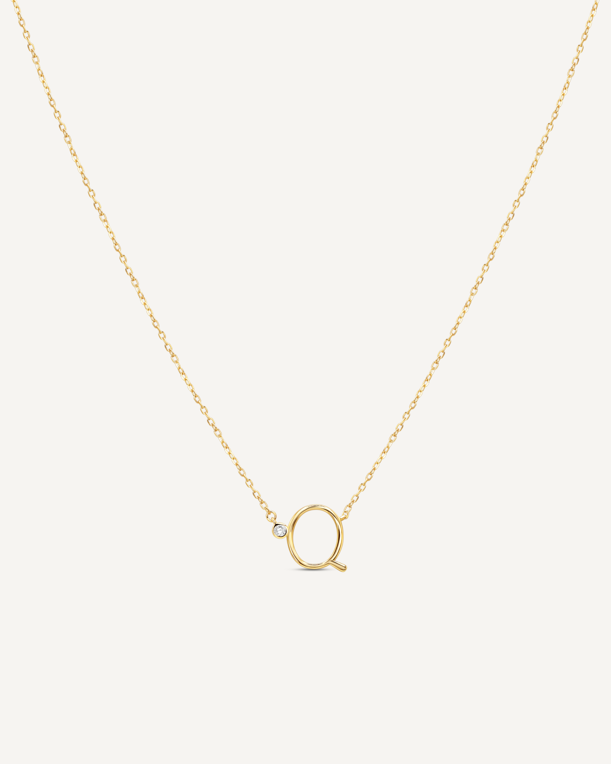 Identity Initial Necklace