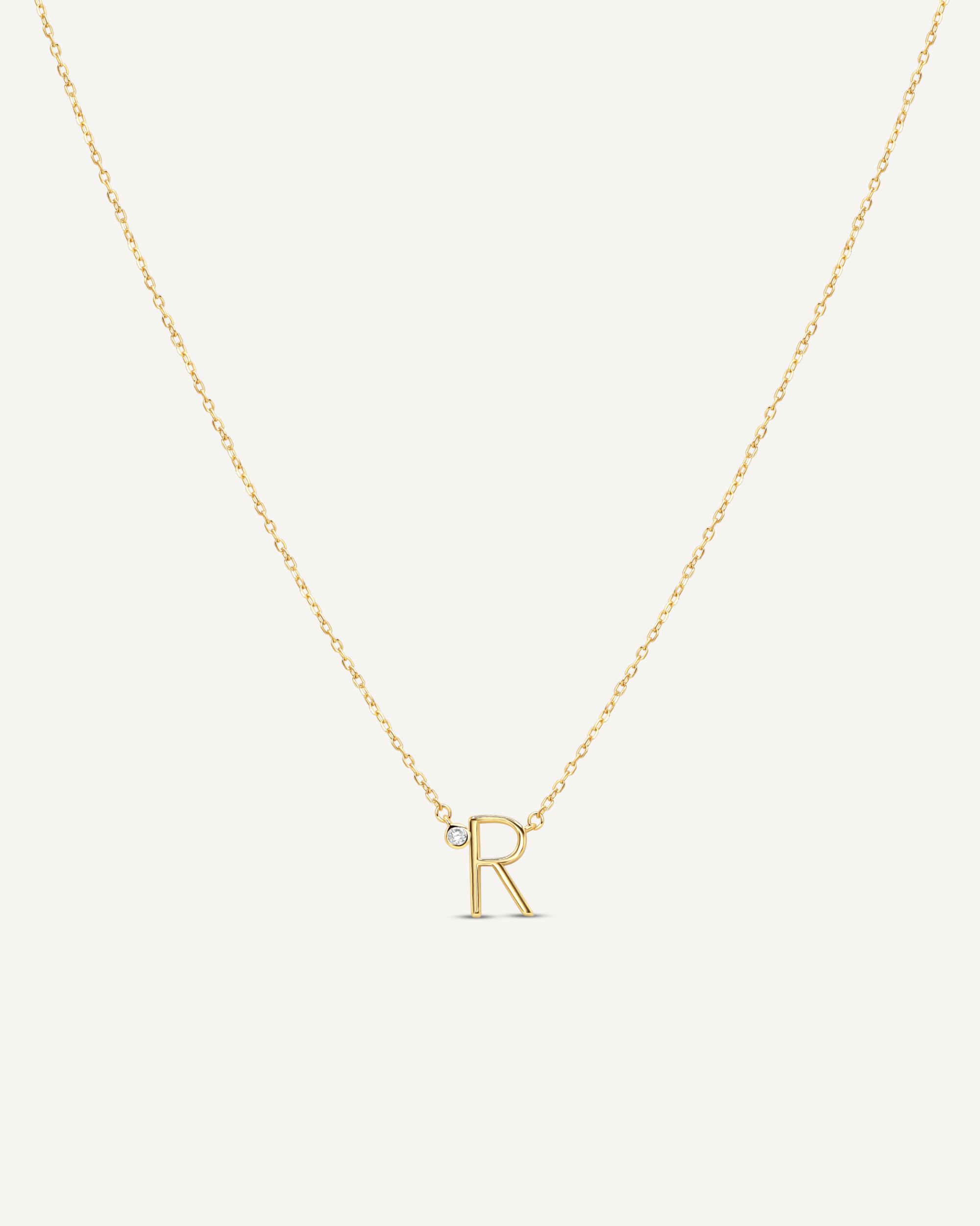 Identity Initial Necklace