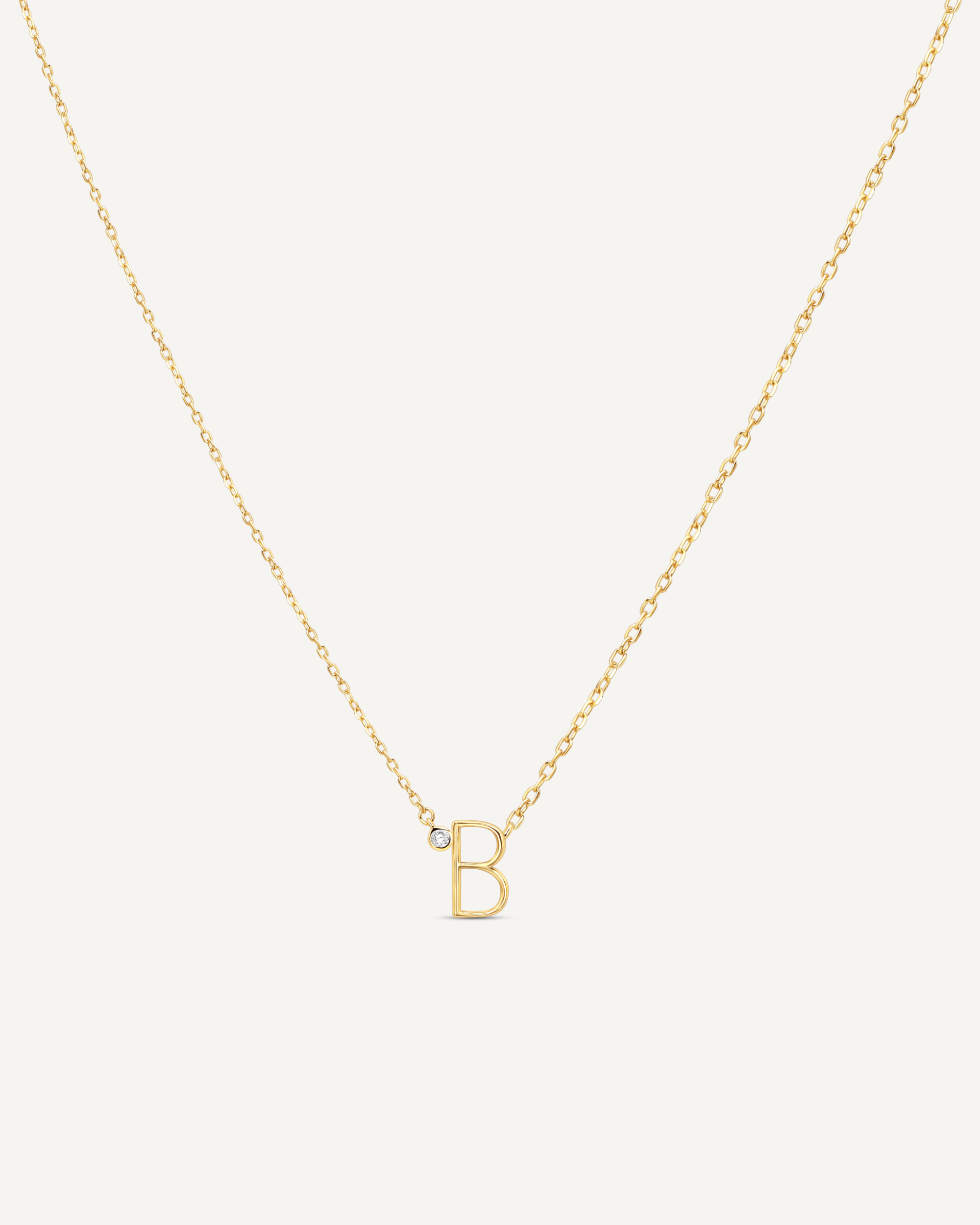 Identity Initial Necklace