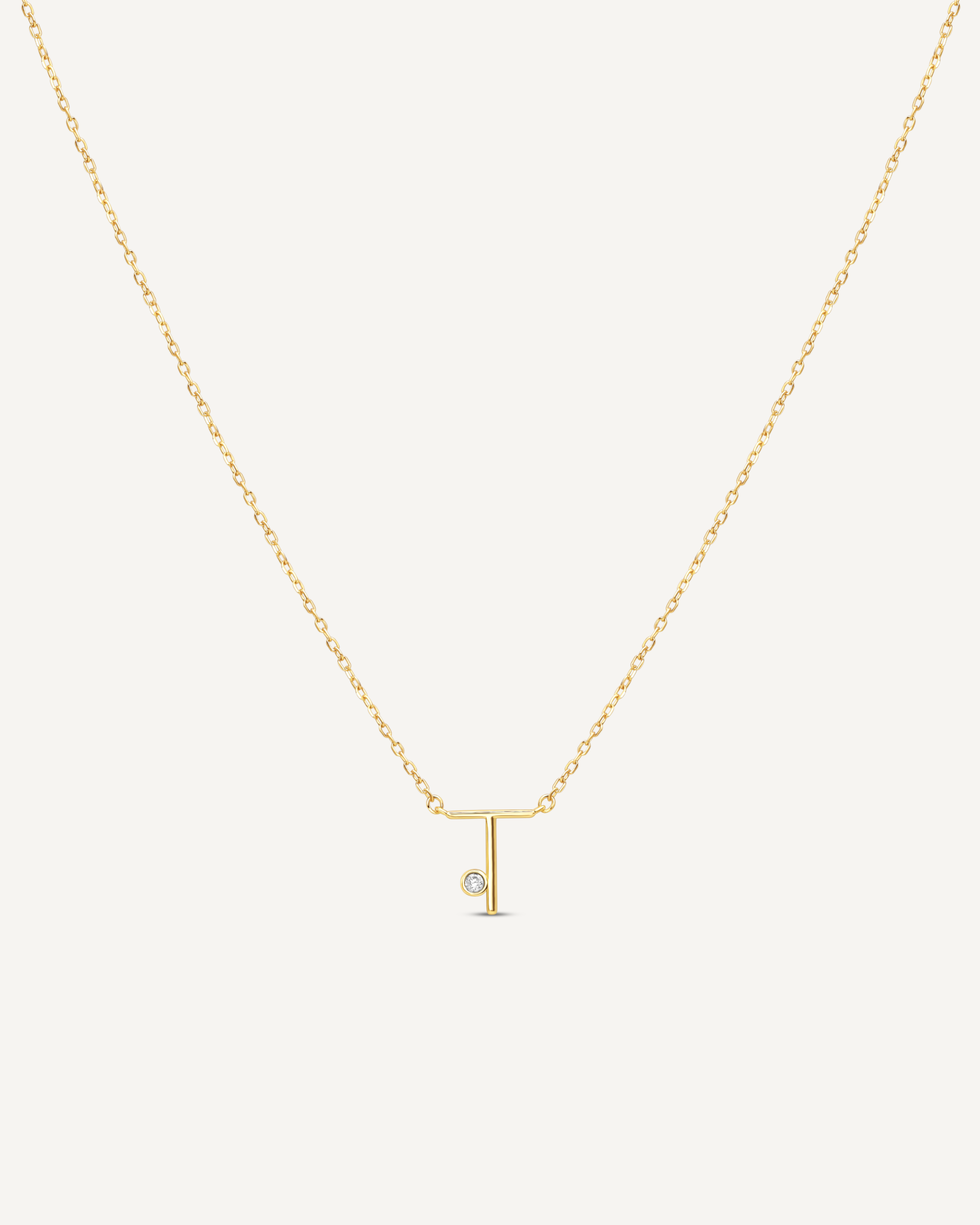 Identity Initial Necklace