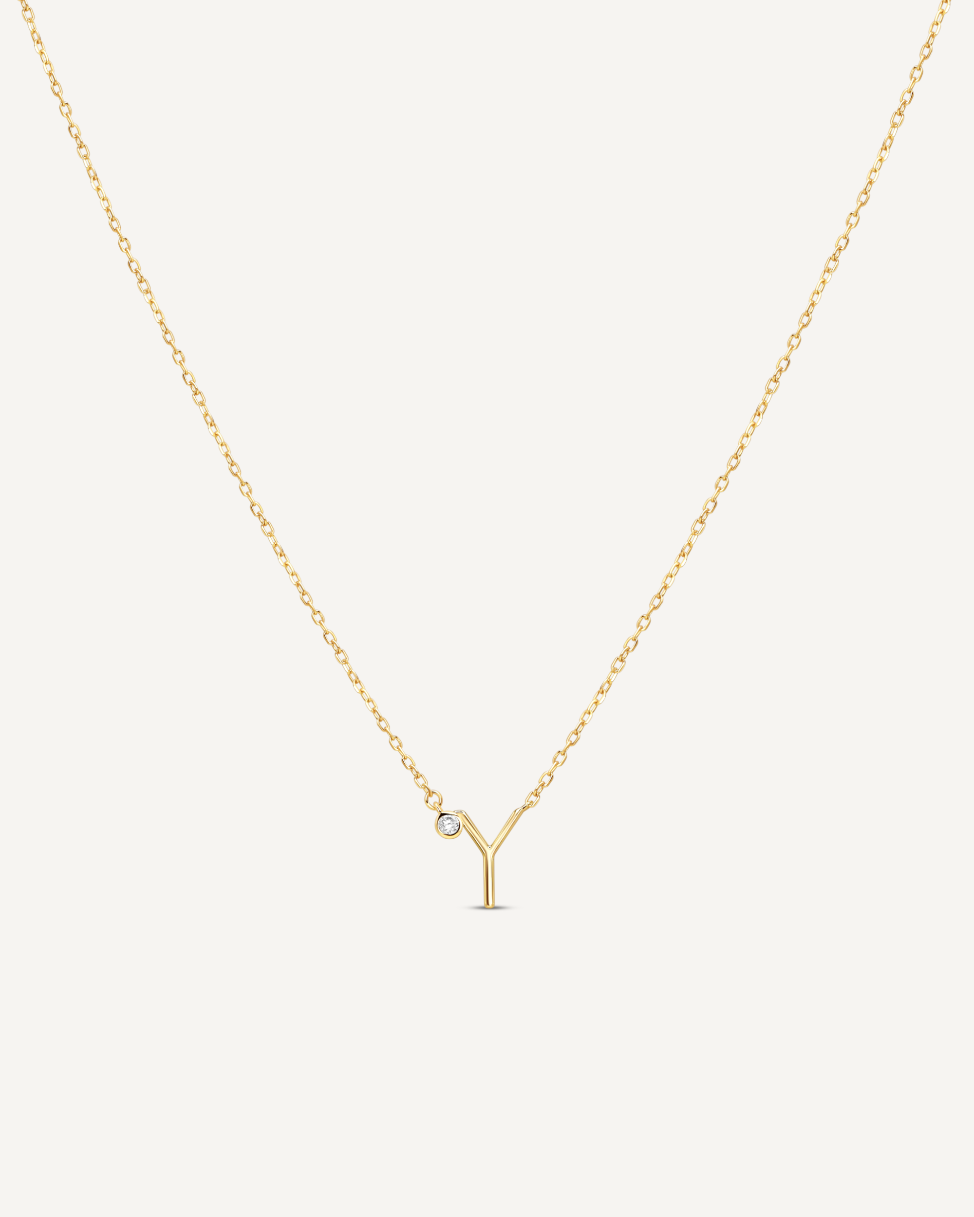 Identity Initial Necklace