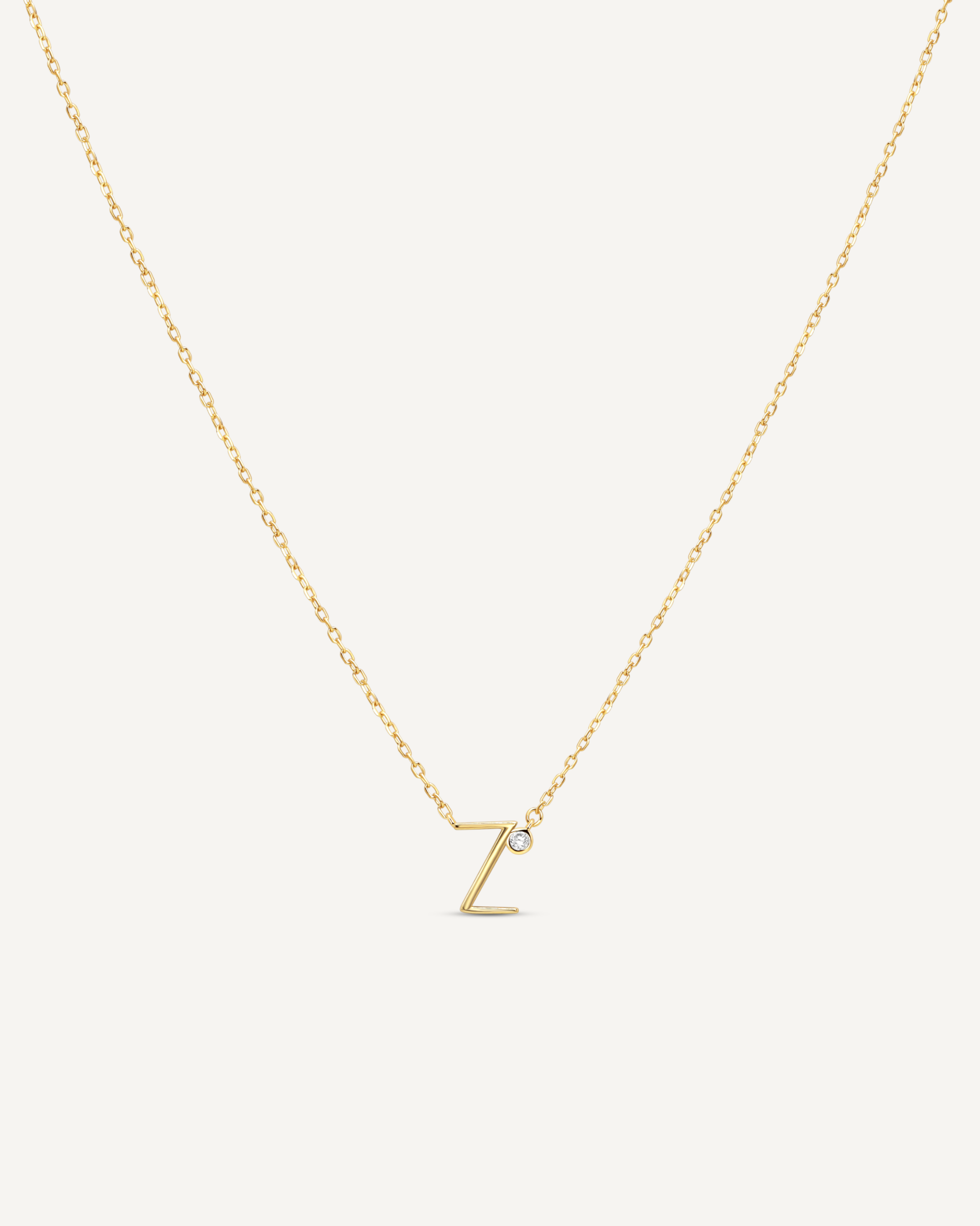 Identity Initial Necklace