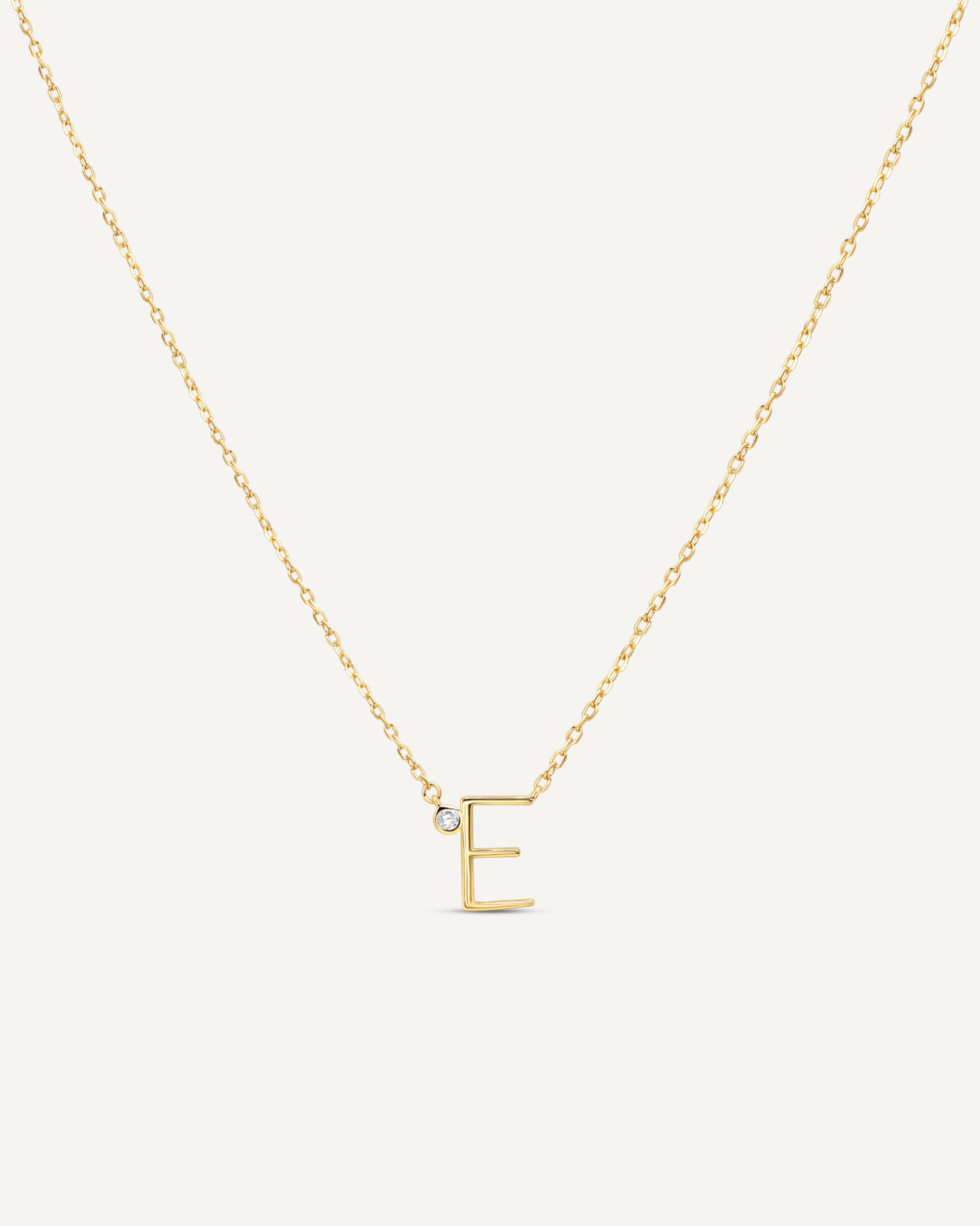 Identity Initial Necklace