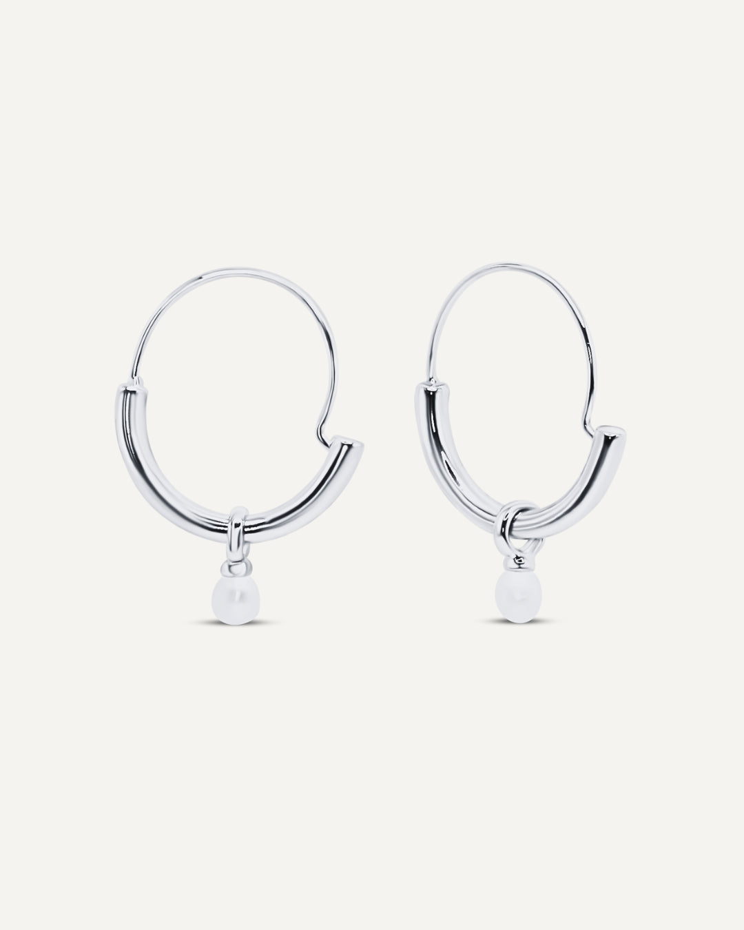 Pearl Orbit Hoop