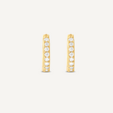 Kaylee Crystal Huggies 10mm