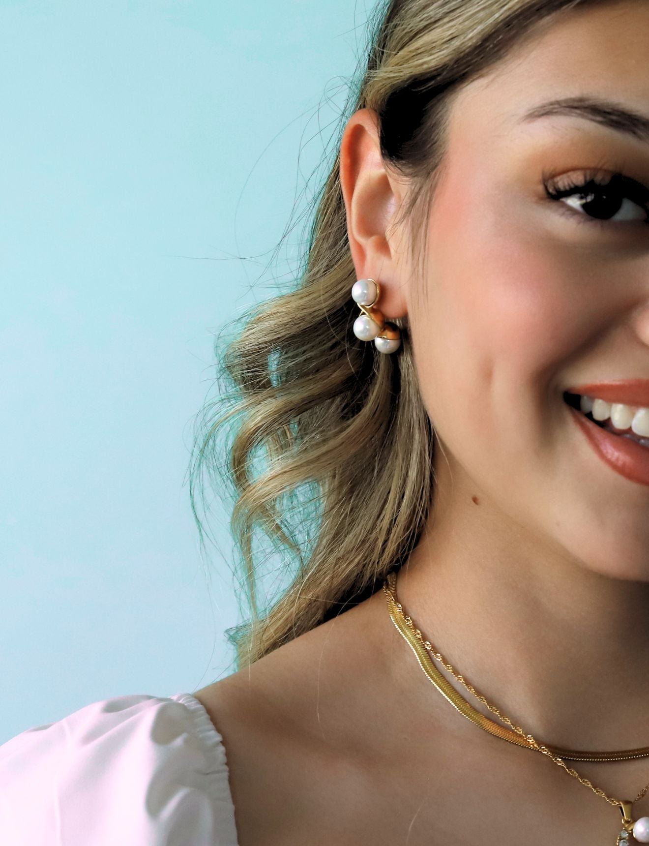Lady Burd Pearl Earrings