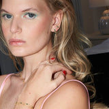 Sarah Emerald Drop Studs