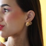 Flown Two-Way Butterfly Studs