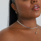 Gia Studded Hoops