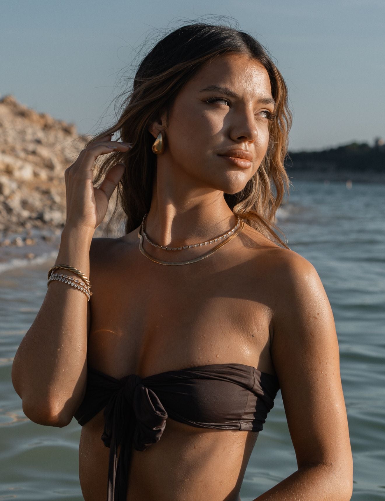 Fallon Flat Chain Necklace