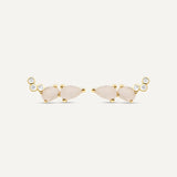 Rita Moonstone Crawler Earrings