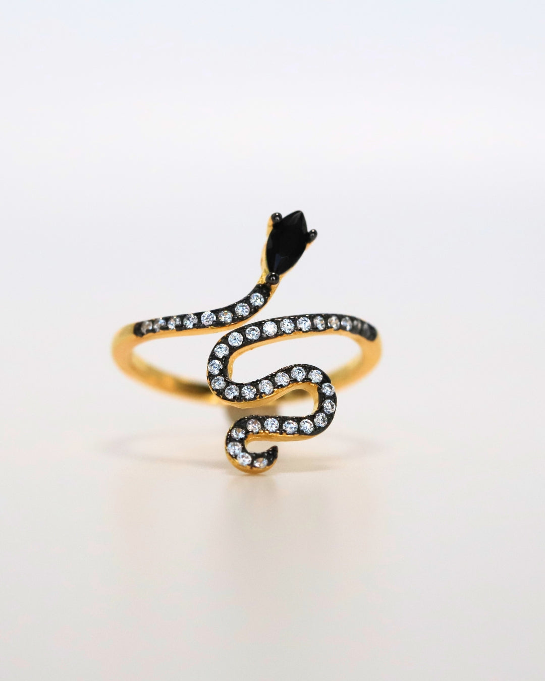 Nagini Black Onyx Ring