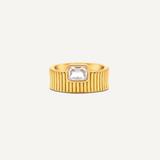 Claudia Statement Ring- Cubic Zirconia