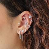 Lia Moonstone Studs