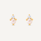 Aurora June Pearl Studs