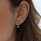 Lia Moonstone Studs