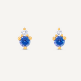 Aurora March Aquamarine Studs