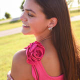 Elara Butterfly Hoops
