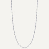 Buckle Reema Chain Necklace- Silver