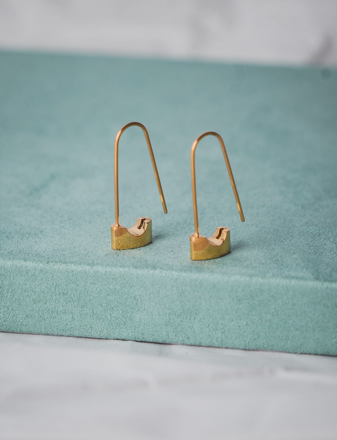 Rebel Safety Pin Earrings