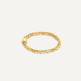 Twisted Samia Ring- Gold