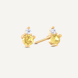 Aurora November Topaz Studs