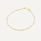 Leena CZ Diamond April Bracelet