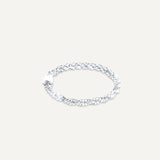 Twisted Samia Ring- Silver