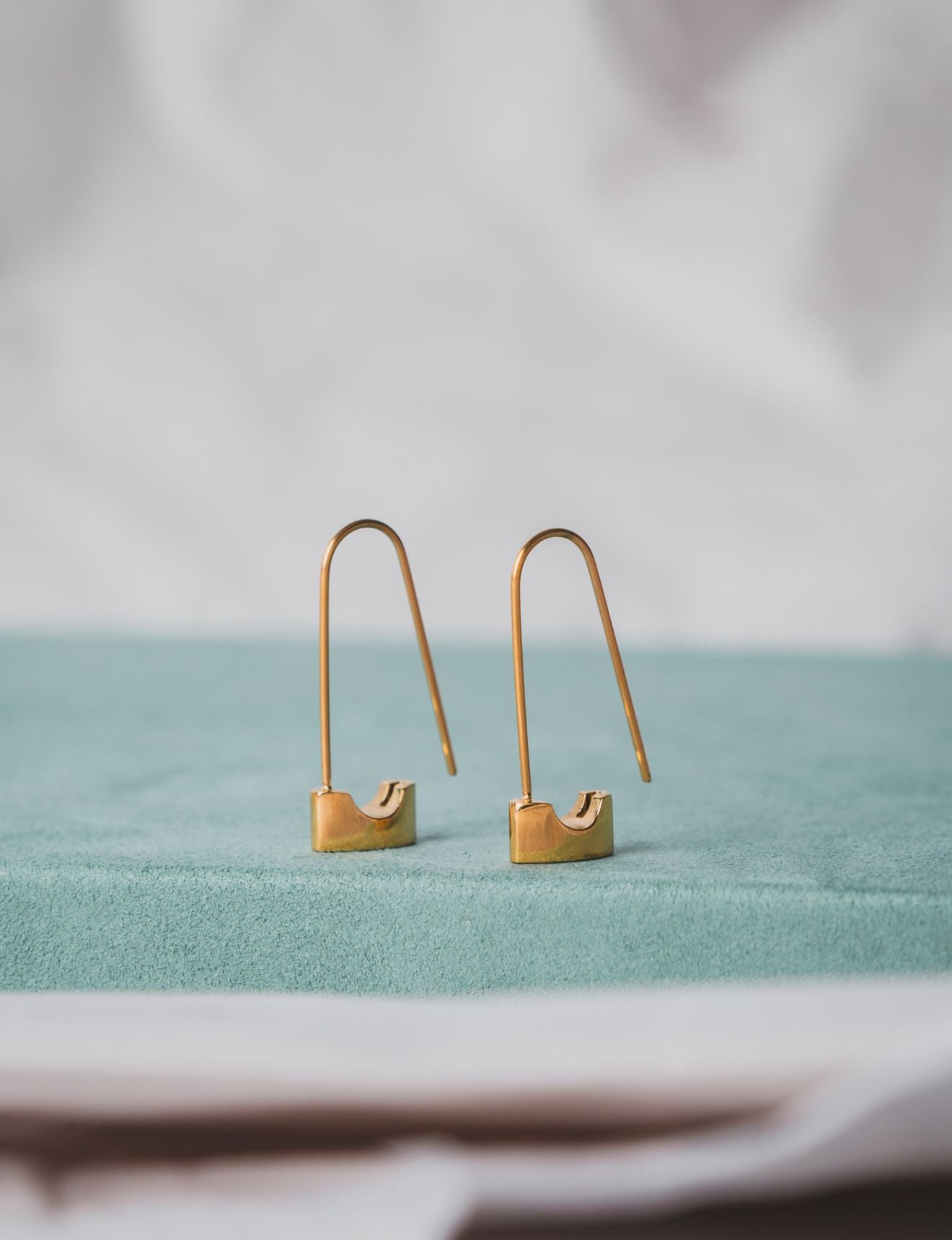 Rebel Safety Pin Earrings