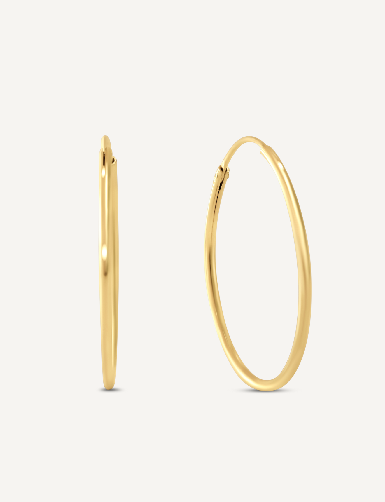 Madison Thin Hoops 3cm