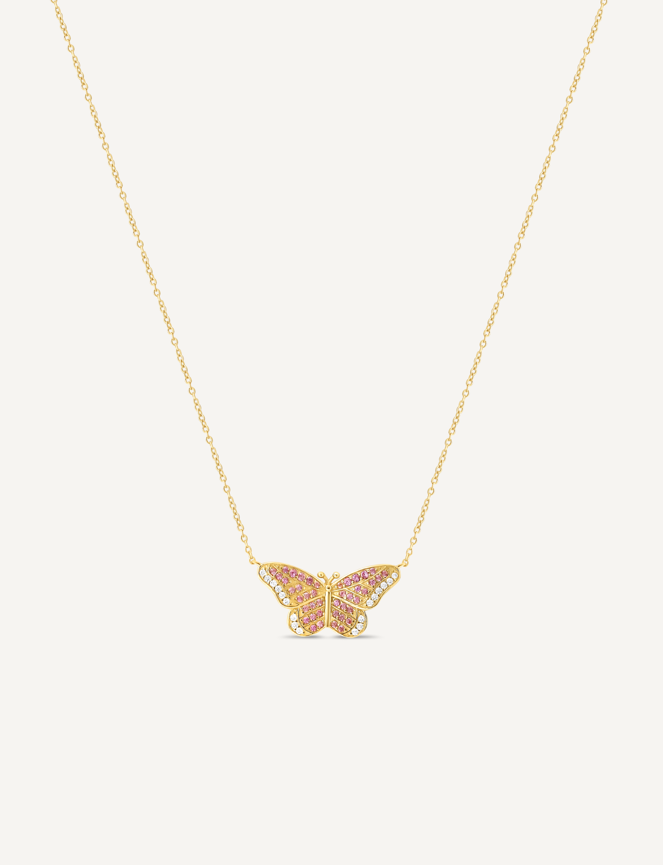 Seraphina Butterfly Pendant Necklace