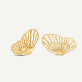 Flown Two-Way Butterfly Studs