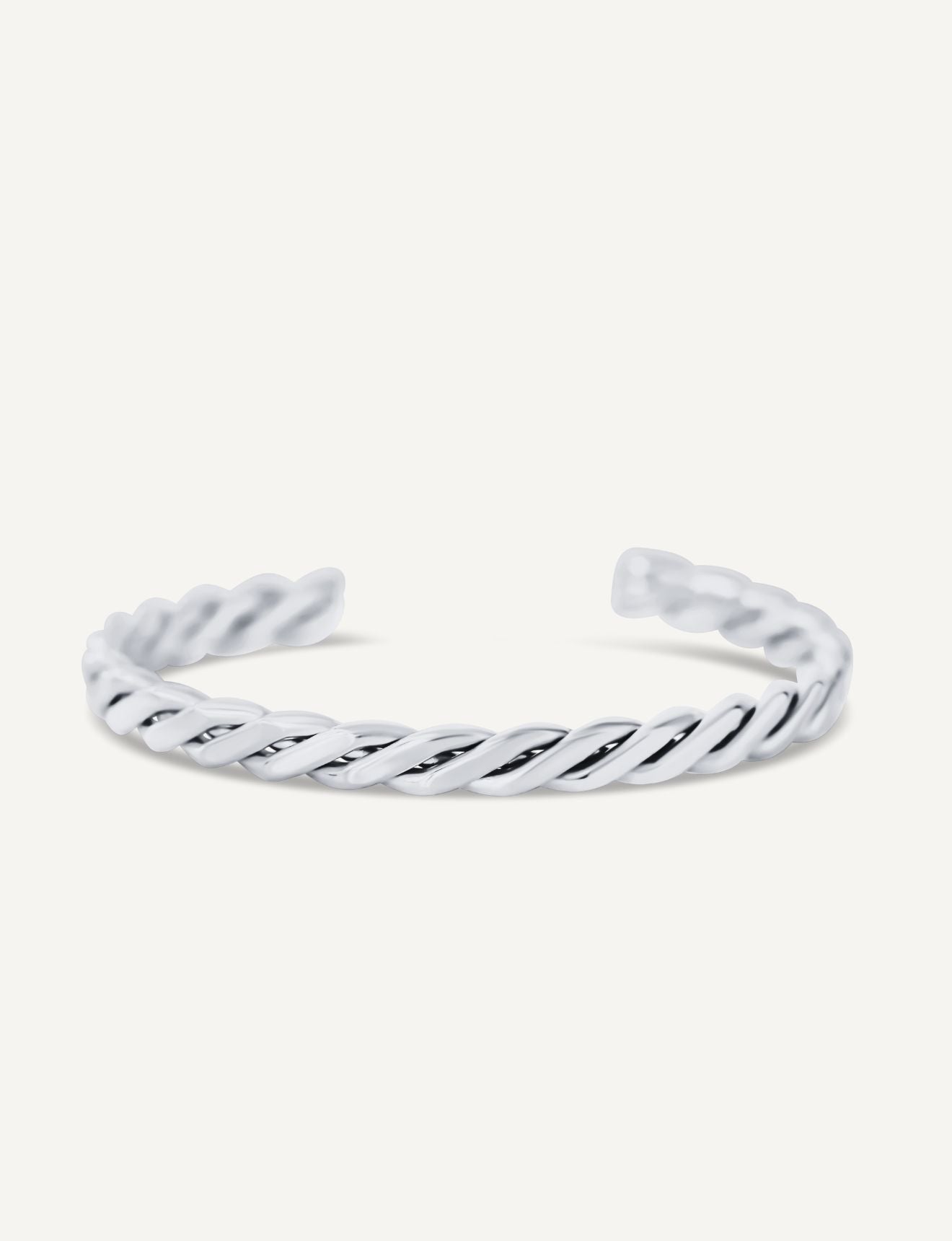 Twisted Brilliance Cuff Bracelet