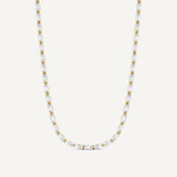 Jackie Crystal Link Necklace