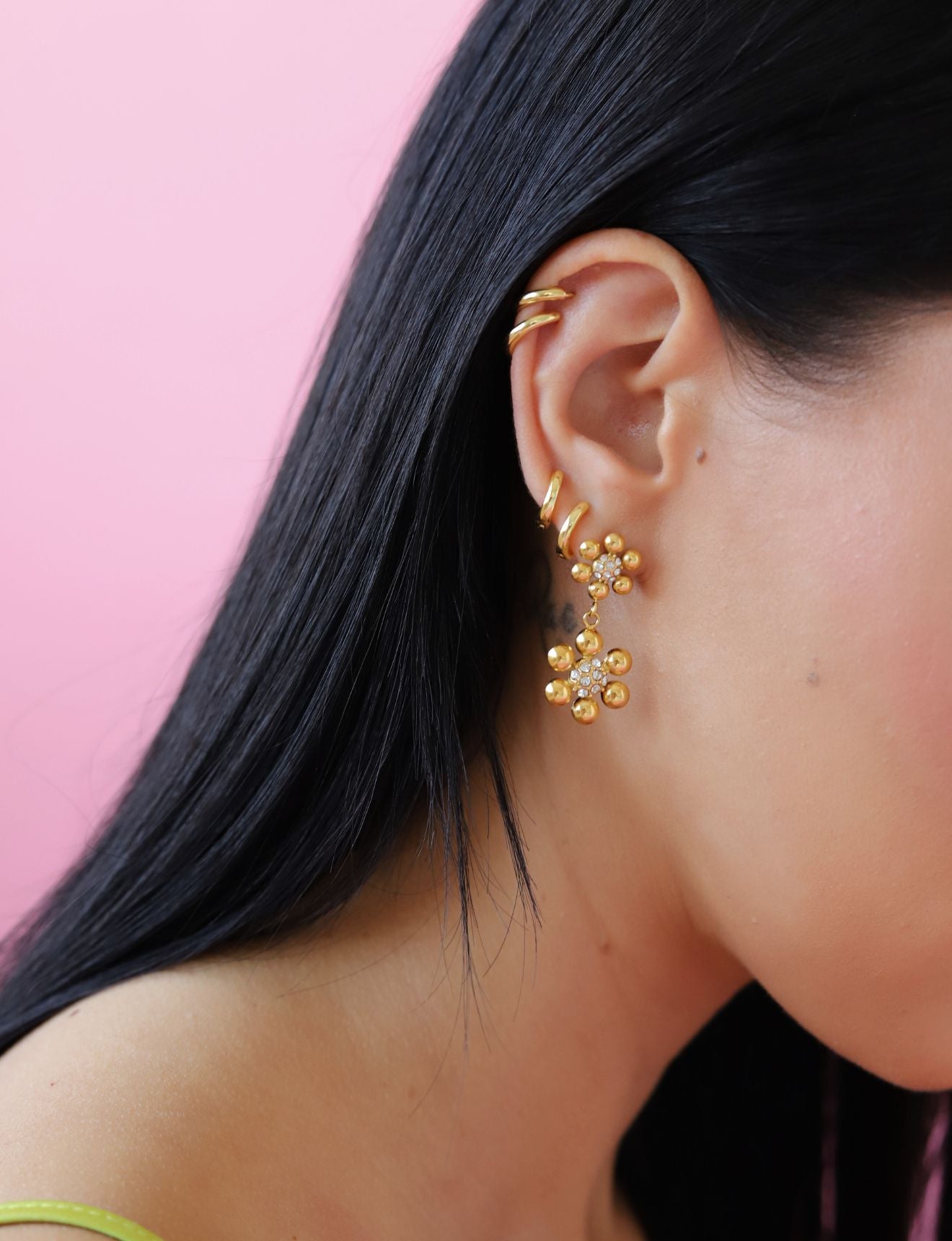 Mona Flower Earrings