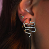 Nagini Bold Black Onyx Studs