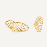 Flown Two-Way Butterfly Studs