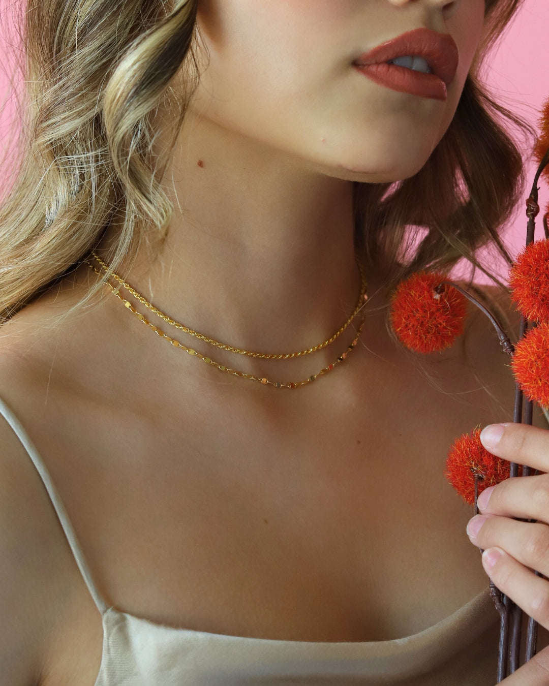 Twisted Samia Chain Necklace