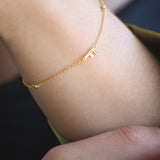 Adaline "T" Initial Bracelet