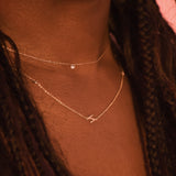 Adaline Initial Necklace - Gold