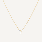 Evergreen "Y" Initial Necklace