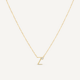 Evergreen "Z" Initial Necklace