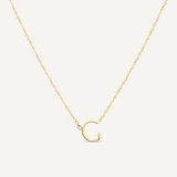 Evergreen "G" Initial Necklace
